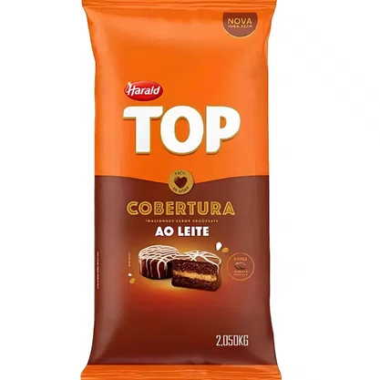 Gotas De Chocolate Ao Leite 2,05Kg Top Harald