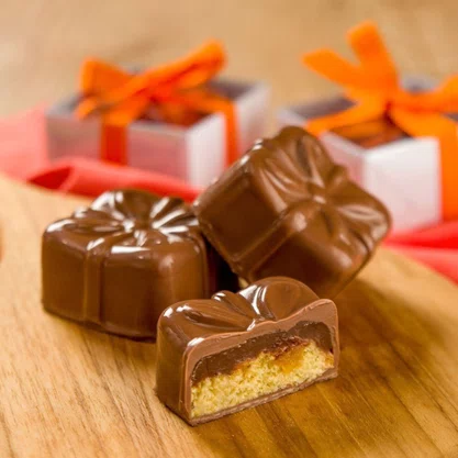 Gotas De Chocolate Ao Leite 400G Melken Harald