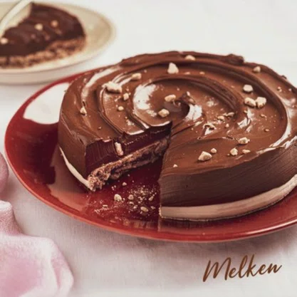 Gotas De Chocolate Meio Amargo 400G Melken Harald