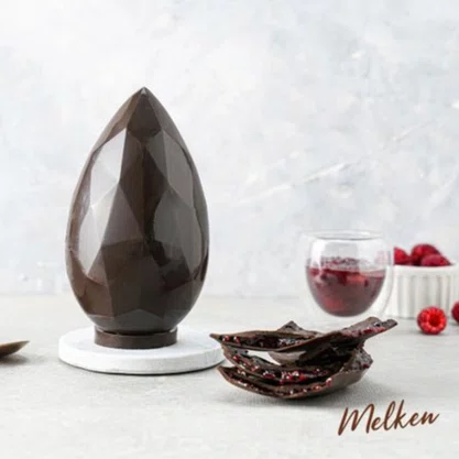 Gotas De Chocolate Meio Amargo 400G Melken Harald