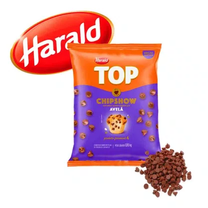 Gotinha Chocolate Avelã Top 1,01 kg Harald
