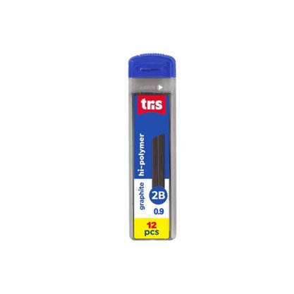 Grafite 0.9mm 2B com 12 Unidades Tris
