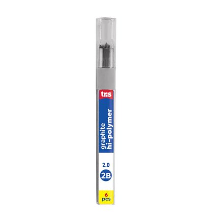 Grafite 2,0mm 2B com 6 Unidades Tris
