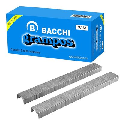 Grampo Rapid 9/12 Bacchi c/ 5000
