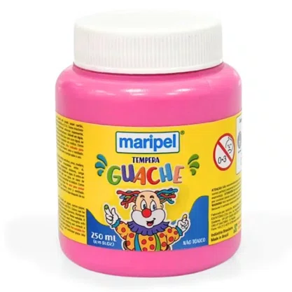 Guache Rosa Maripel 250ml