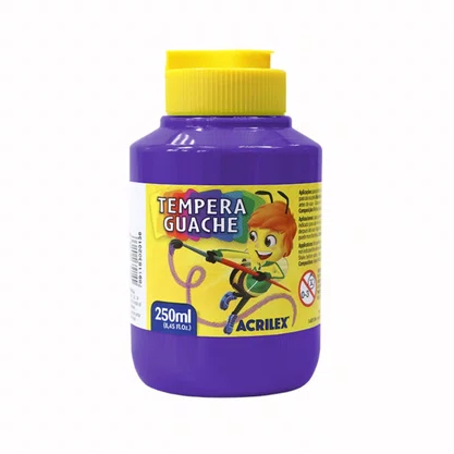 Guache Violeta 250ml - Acrilex