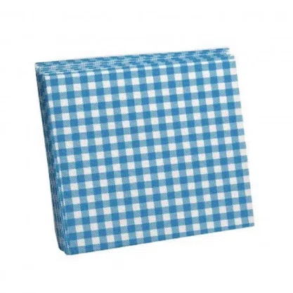 Guardanapo de Papel Xadrez Azul 25 un Kaixote