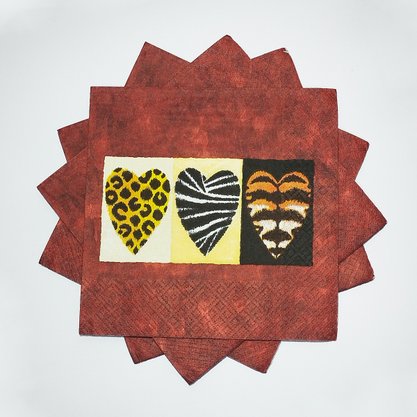 Guardanapo Estampado África C/ 20 Un Regina