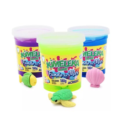 Kimeleka Slime Fundo do Mar 180g Acrilex