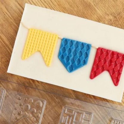 Kit 4 Formas Acetato com Silicone e Simples Festa Junina BWB