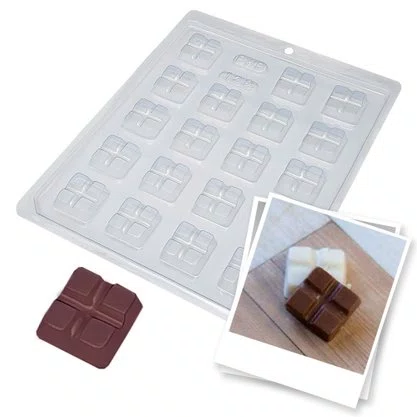Kit de Formas Acetato Bombom Frisado Cód.139 com 05 Unidades BWB