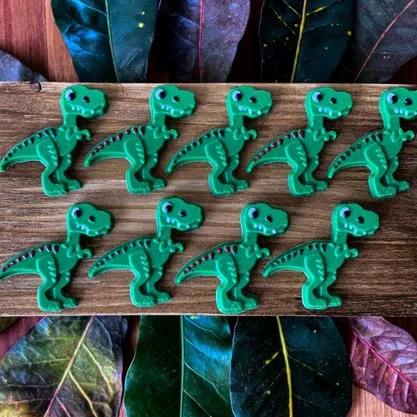 Kit de Formas Acetato Dinossauro Cód.9662 com 05 Unidades BWB