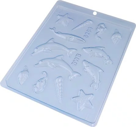 Kit de Formas Acetato Fundo do Mar Cód.9293 com 05 Unidades BWB