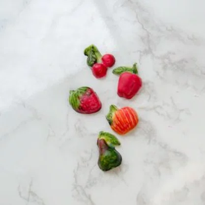 Kit de Formas Acetato Miscelânia Frutas Cód.152 com 05 Unidades BWB