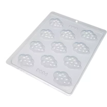 Kit de Formas Acetato Nuvem Cód.9654 com 05 Unidades BWB