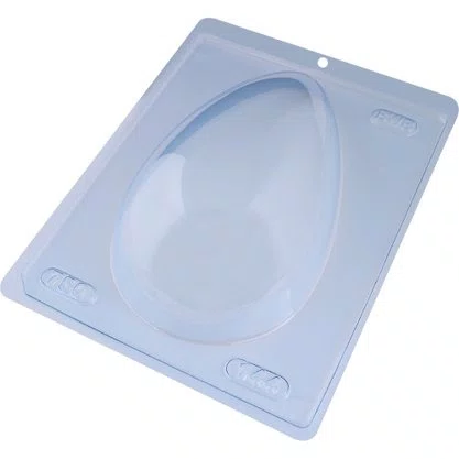 Kit de Formas Acetato Ovo Liso 750 g Cód.144 com 05 Unidades BWB