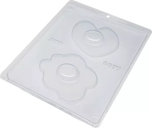 Kit de Formas Acetato Ovos Fritos Cód.9677 com 05 Unidades BWB