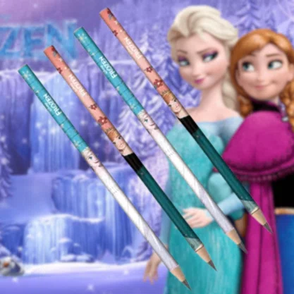 Kit de Lápis Grafite 04 Unidade Sortido Frozen Tris