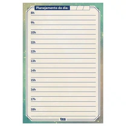 Kit de Notas Autoadesivas com 7 Blocos Holic Cosmos Tris