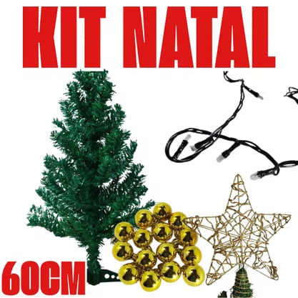 Kit Decoração de Natal 60cm Global