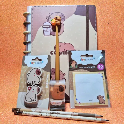 Kit Escolar Capivara SkyPaper