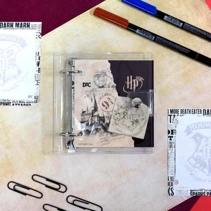 Kit Escolar Harry Potter Fichário + Refil DAC