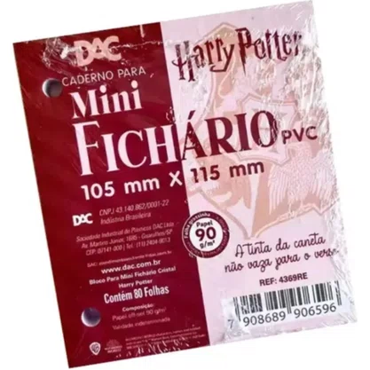 Kit Escolar Harry Potter Fichário + Refil DAC