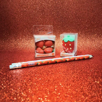 Kit Escolar Morango Be Berry Tilibra