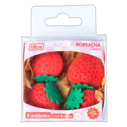 Kit Escolar Morango Be Berry Tilibra