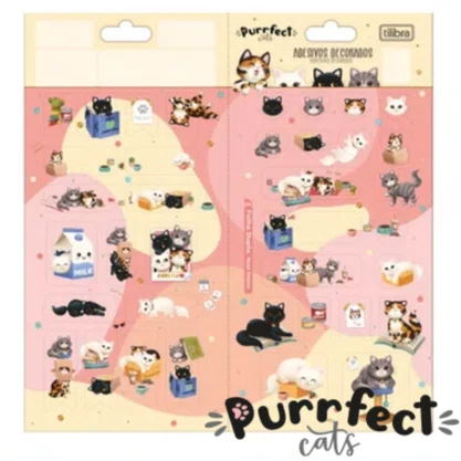 Kit Escolar Purrfect Cat Tilibra