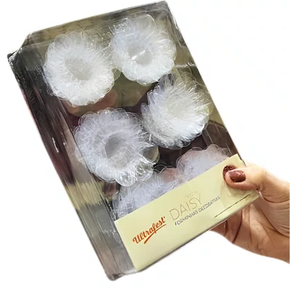 Kit Forminha para Doces Daisy Cristal C/ 100 Unidades Ultrafest