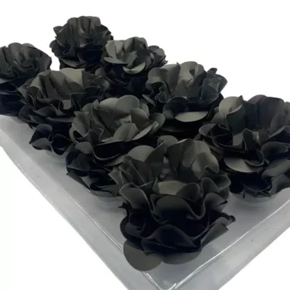 Kit Forminha para Doces Style Preto C/ 80 Unidades Ultrafest