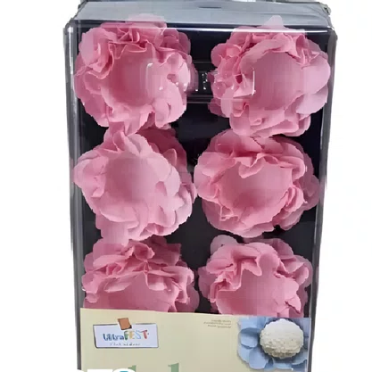 Kit Forminha para Doces Style Rosa Claro C/ 80 Unidades Ultrafest