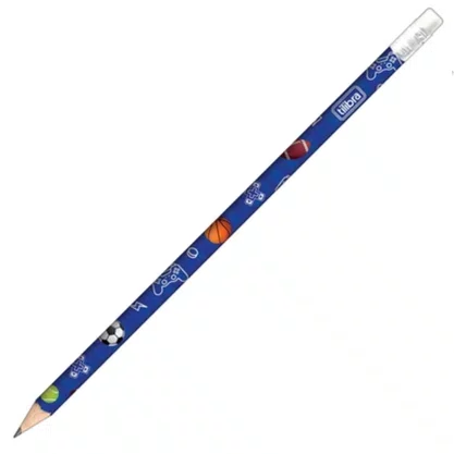 Kit Lápis com Borracha 04 Unidades Sortido Player Tilibra