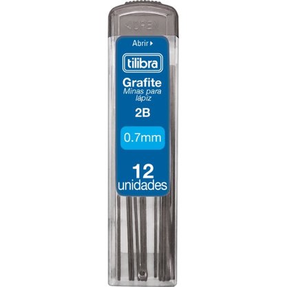 Kit Lapiseira 0.7mm Verde i-Point + Grafite Tilibra