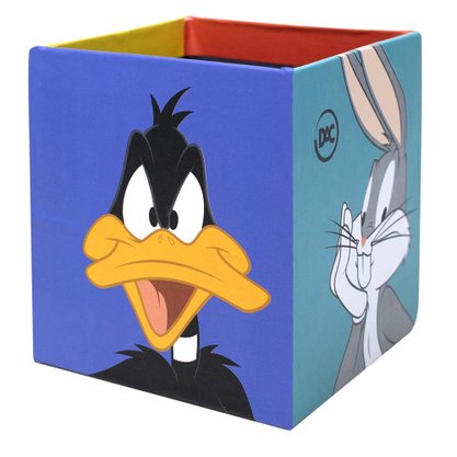Kit Organizadores de Mesa e Bloco de Anotações Looney Tunes Dac