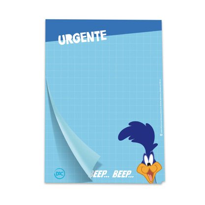 Kit Organizadores de Mesa e Bloco de Anotações Looney Tunes Dac