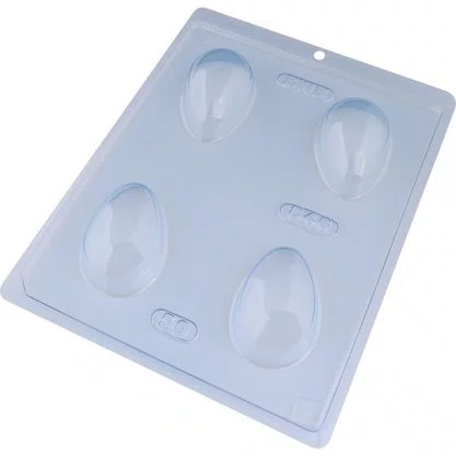 Kit Para Ovos de Páscoa 50g com Forma e Embalagem BWB