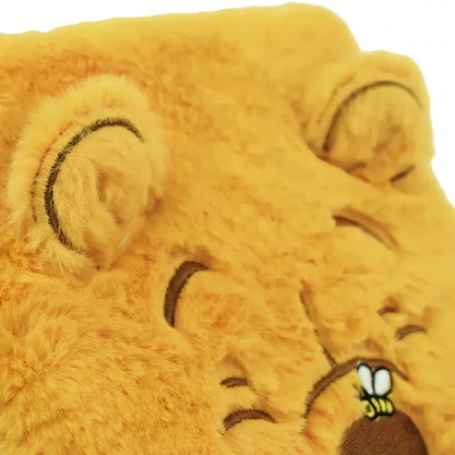 Kit Pooh Pelúcia Caderno e Organizador DAC