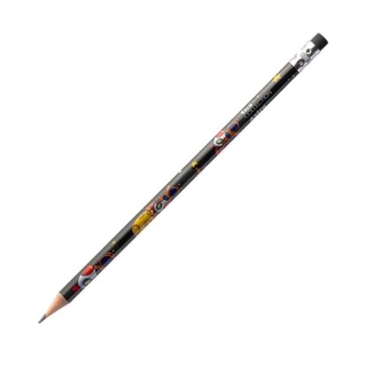 Lápis Grafite Astro com Borracha Preto Tris Ref. 904850
