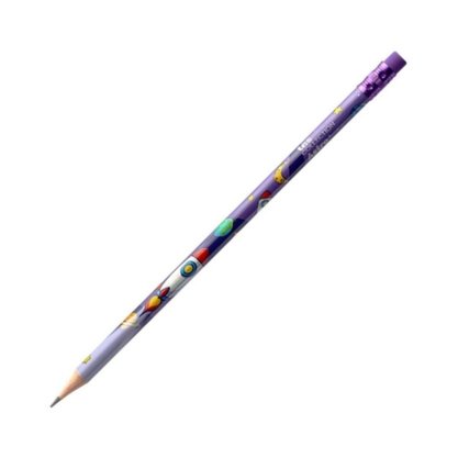 Lápis Grafite Astro com Borracha Roxo Tris Ref. 904850