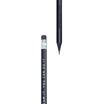 Lápis Grafite HB If You Can Dream It, You Can Do Noir Otima