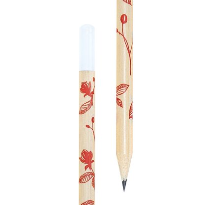 Lápis Grafite HB La Bella Vermelho Otima