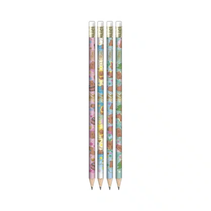 Lápis Preto com Borracha Capivara Sortido Skypaper