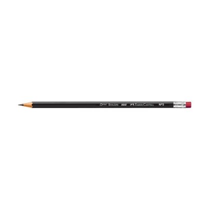 Lápis Preto Nº 2 1205 com Borracha Faber-Castell
