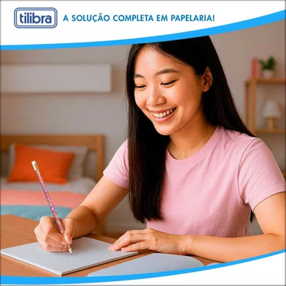 Lápis Preto Nº 2 Capivara Capyclub Tilibra Sortido