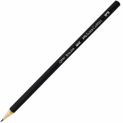 Lápis Preto Nº 2 Sextavado 1205 Max Faber-Castell