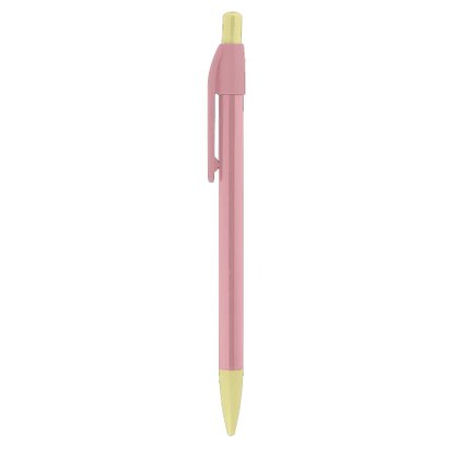 Lapiseira 0.7mm Rosa Slim Pastel Tris