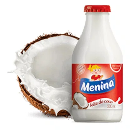 Leite de Coco 200ml Menina DuCoco