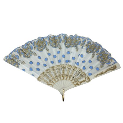 Leque de Tecido Ref 12392 Kriart Leque de Tecido Ref 12392 Kriart